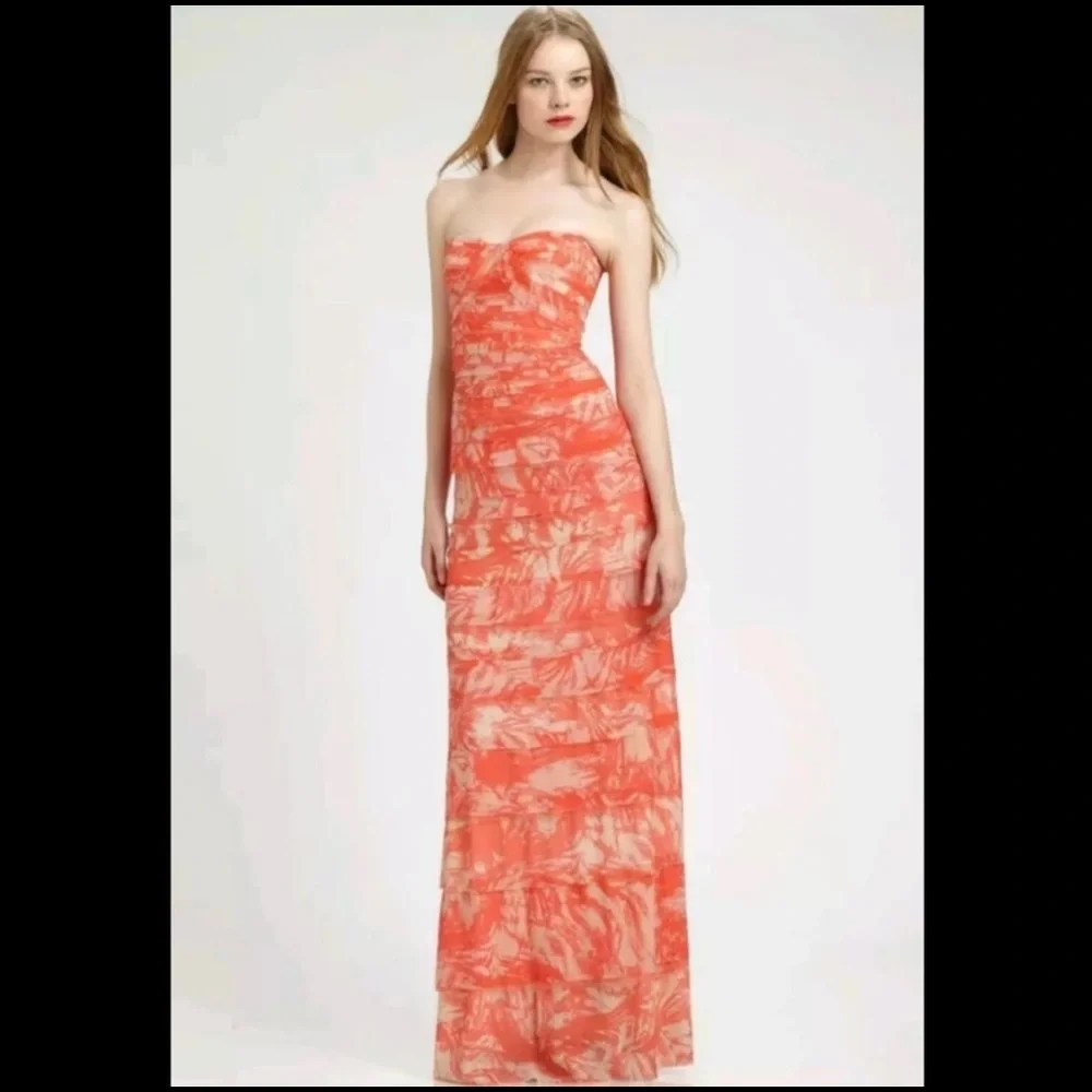 🍍 BCBG Erika coral reef dress - Picture 3 of 14